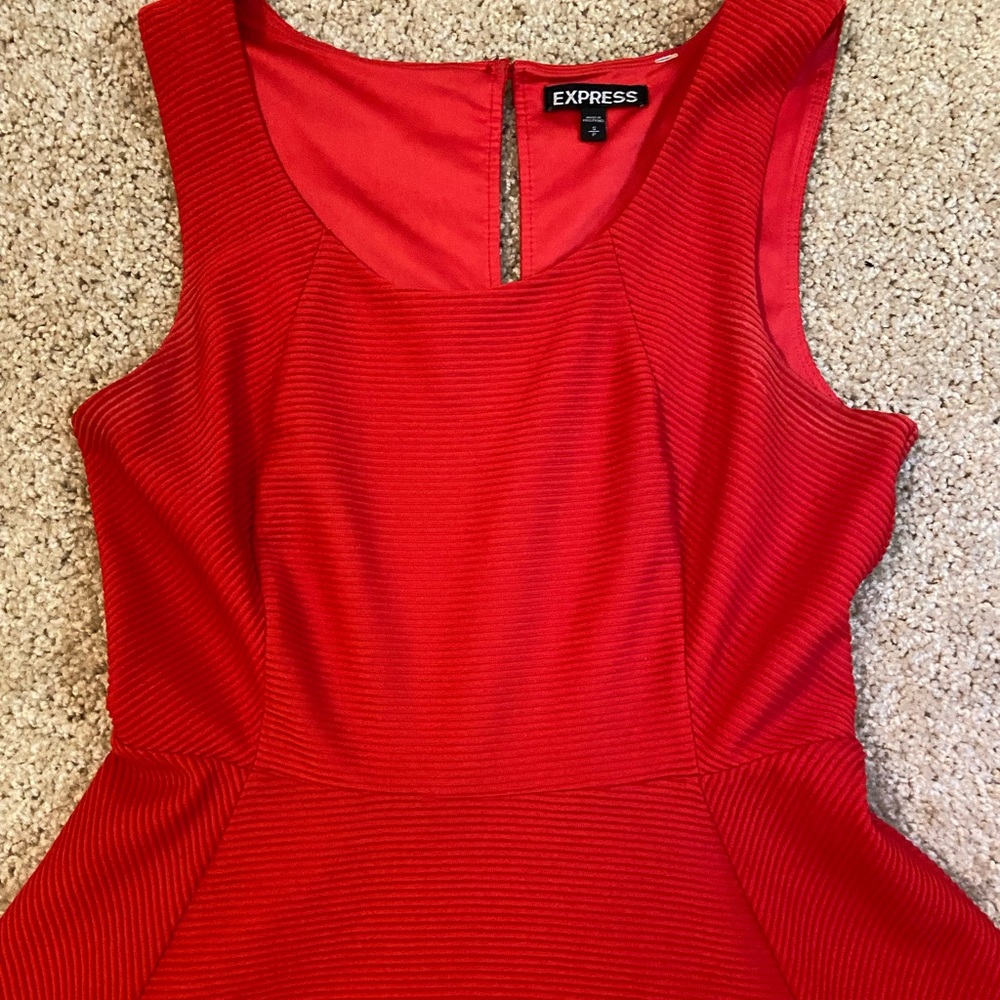 EXPRESS RED DRESS - Picture 3 of 5